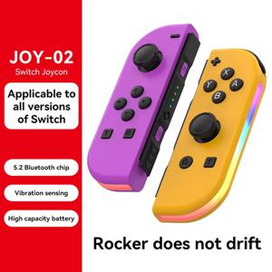 Joycon Con Luz RGB Para Nintendo Switch, Varios Colores Disponibles