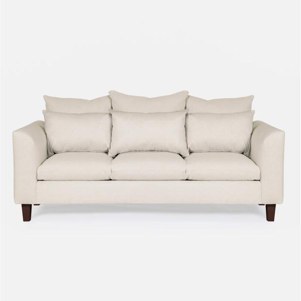 Sofa Asturias 3c Beige Casa Wow Deco