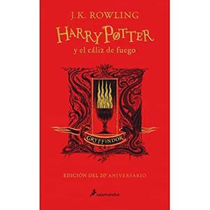 Libro Harry Potter Y El Cáliz De Fuego (Edición Gryffindor De 20º Aniversario)