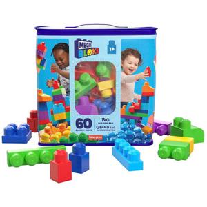 Mega Bloks Juguete De Construcción Clásica Bolsa De 60 Piezas