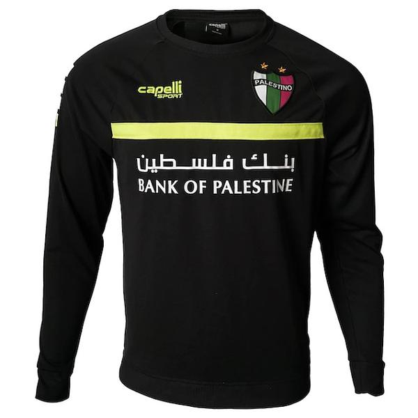 Poleron Entrenamiento Negro 2023 Capelli Palestino