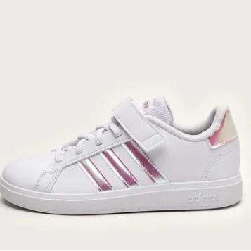 Zapatilla Grand Court 2.0 Kids Blanco Adidas Sportswear