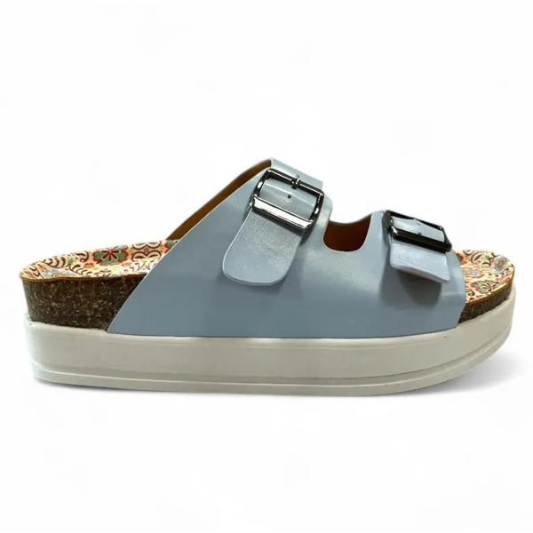 Sandalias Mujer Via Rosmini Prate Azul