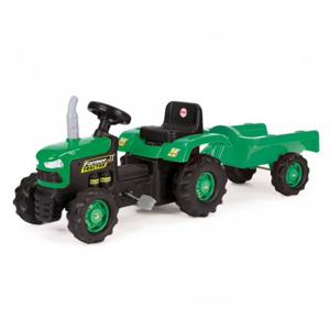 Tractor Infantil con Carro Verde Talbot