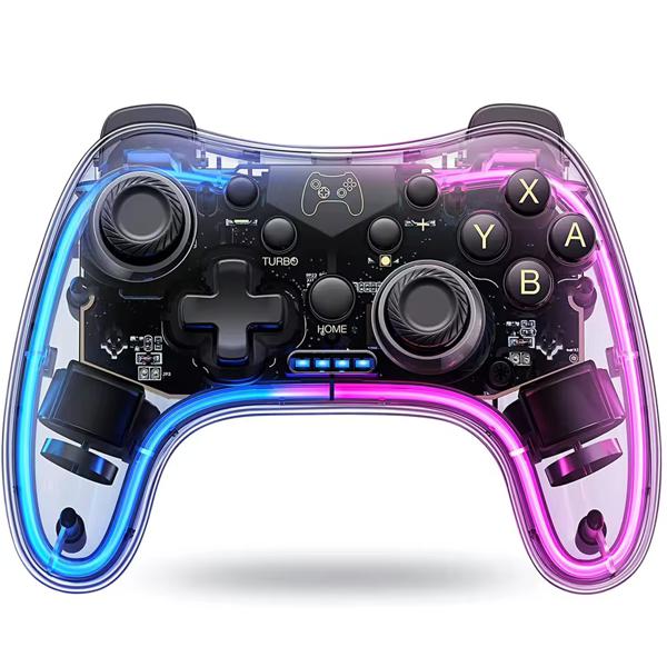 Gamepad LED RGB, Compatible Switch, PC, Android, IOS