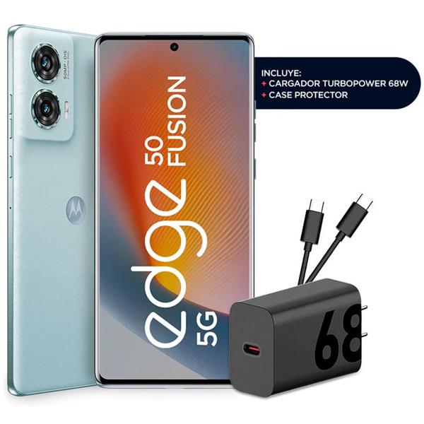 Smartphone Edge 50 Fusion 5G 256GB 6.7" Azul Liberado