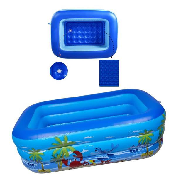 Piscina Inflable Para Niños 145 X 95 X 46 CM