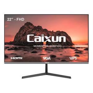 Monitor Oficina Caixun 22" FHD IPS 75 Hz VGA HDMI Negro C22X3F