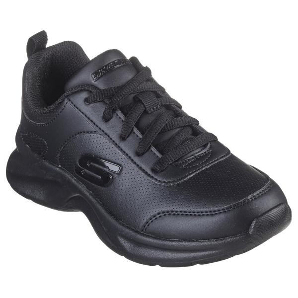 Zapatilla Escolar Niña Skechers Dynamatic Negro (Talla 30 a 38)