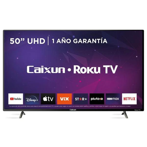 Caixun Led Smart TV 50” UHD Roku TV