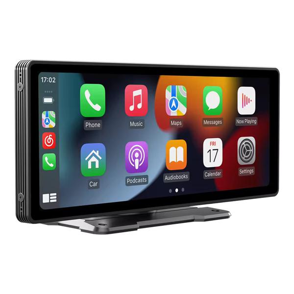 Pantalla Carplay 10,26' HD BQCC, Cámara Marcha Atrás, DVR MP5 Android