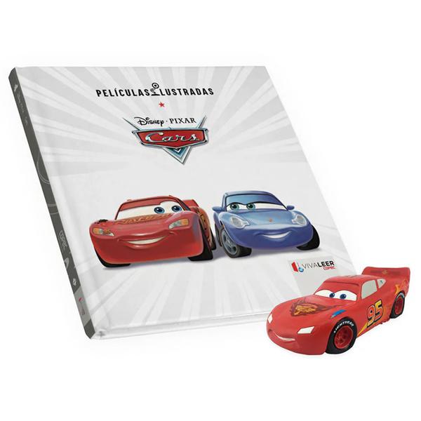 Set Libro Cars 1 + Figura Rayo McQueen