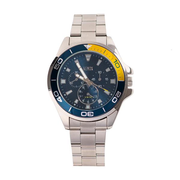 Reloj Metal Azul/Amarillo Kenox