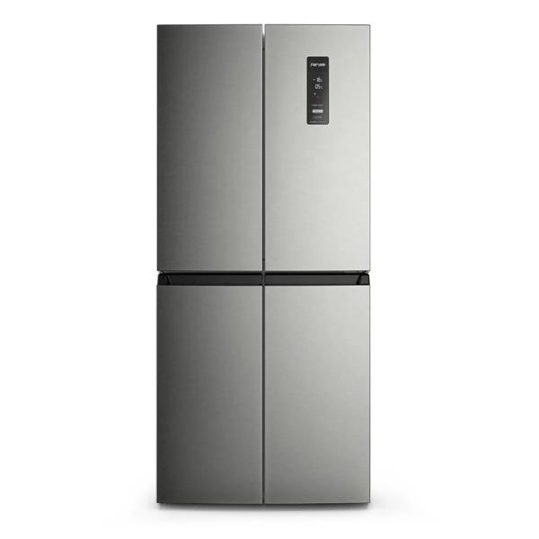 Refrigerador Fensa 401L No Frost 4 Puertas Inverter con AutoSense DQ79SU Inox