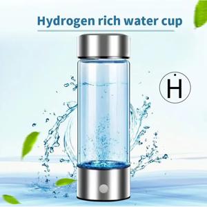 Hidrogenador de Agua H2, SPE PEM, 420 ML, Recargable, Mejora la Salud Celular