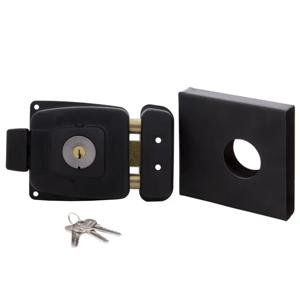 Cerradura Sobreponer Puertas de 30 a 45 mm 2002 Negro Scanavini