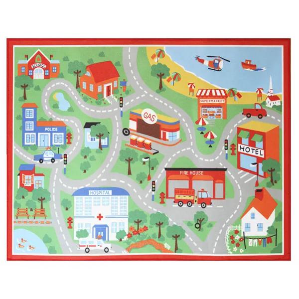 Alfombra 76x117 cm Pista interactiva Dib