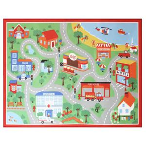 Alfombra 76x117 cm Pista interactiva Dib