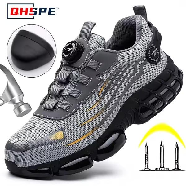 Zapatos de Seguridad, Punta Metálica, Plantilla de Kevlar, Varios Modelos Disponibles