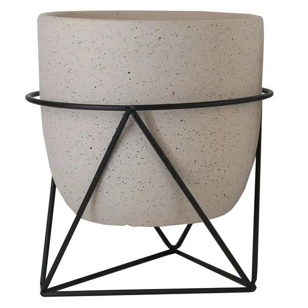 Maceta 18x22 cm Cerámica Joseph beige
