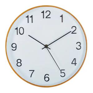 Reloj 30 cm Blanco Cotidiana