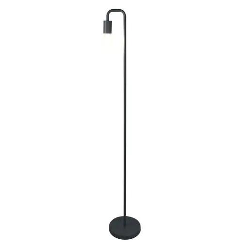 Lámpara Pie 1L E27 Neptune 2.0 Negro Abitare