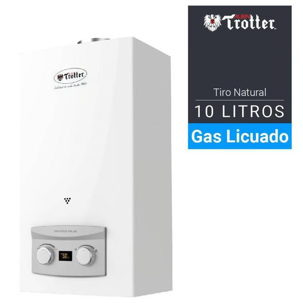 Calefont Tiro Natural 10 litros Gas Licuado Albin Trotter