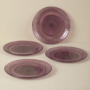 Set 4 Platos 20 cm Rosa Sarah Miller