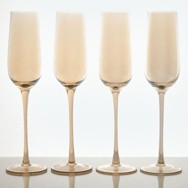 Set 4 Copas Champaña 230 ml Sarah Miller