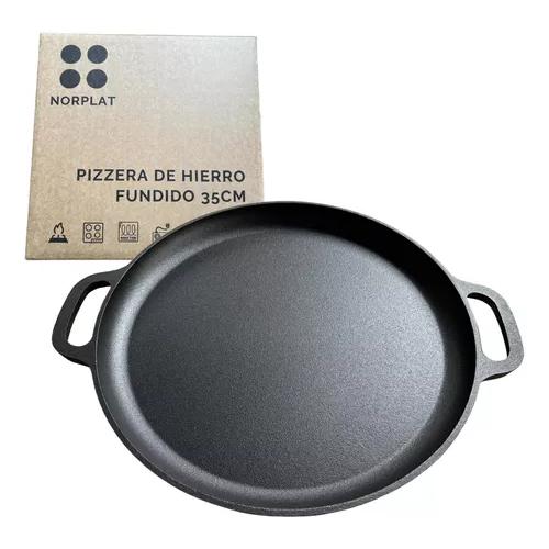 Molde Pizza 34cm Pizzera Argentina Hierro Fundido - Norplat