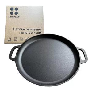 Molde Pizza 34cm Pizzera Argentina Hierro Fundido - Norplat