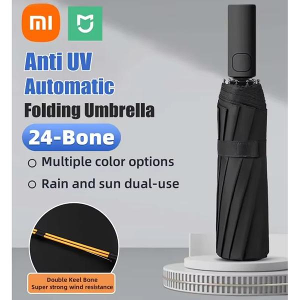 Paraguas Automático Xiaomi 24 Varillas, Protección UV