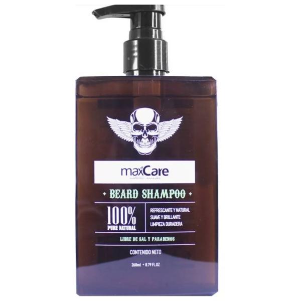 Shampoo Para Barba Maxcare 260ml