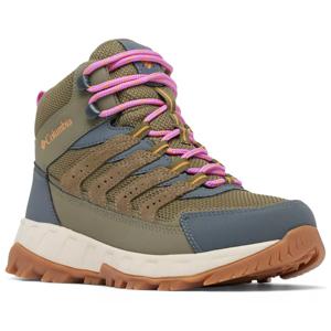 Botín Mujer Columbia Strata Trail Mid Wp Gris
