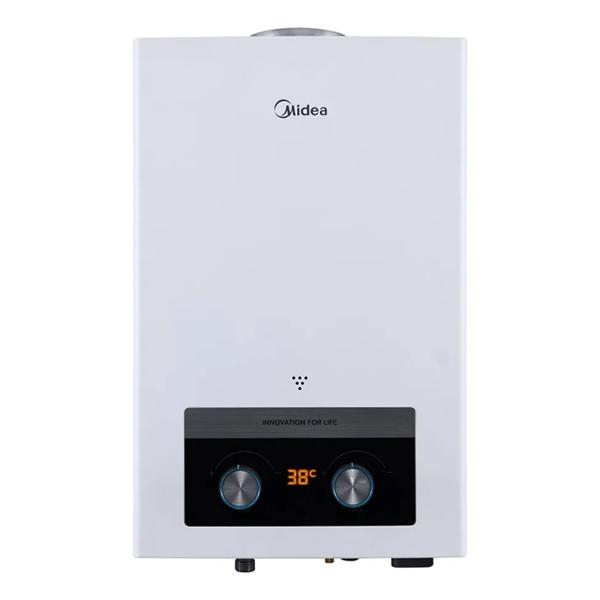 Calefont 10 Litros Tiro Natural Gas Licuado Midea Color Blanco Tipo De Gas Glp