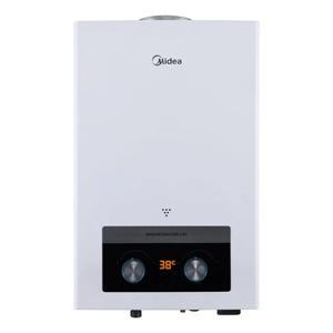 Calefont 10 Litros Tiro Natural Gas Licuado Midea Color Blanco Tipo De Gas Glp