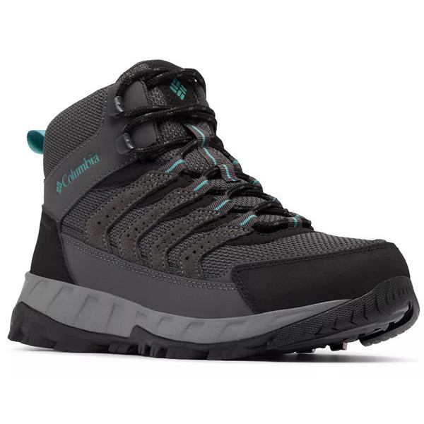 Botín Mujer Strata Trail Mid Waterproof Gris Columbia
