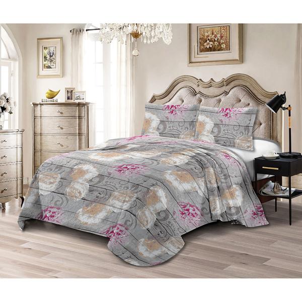 Quilt Estampados Rienza 2 Plazas Illusions
