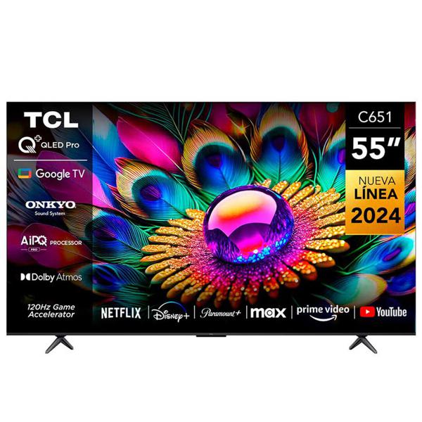 QLED 55" TCL C651 Smart TV 4K