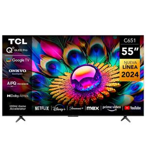 QLED 55" TCL C651 Smart TV 4K