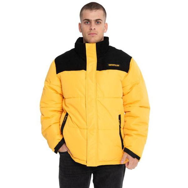 Parka Hombre Heavyweight Insulated Puffer Amarillo CAT