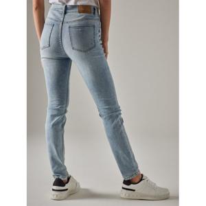 Jeans Tiro Alto Básicos 5 Bolsillos Super Skinny Foster