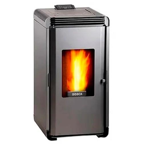 Estufa a Pellet Hera+ 9 kW Charcoal Bosca
