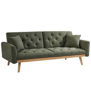 Sofá Cama Casanova Kara 3 Cuerpos Verde