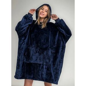 Poleron Felpa Con Capucha Manta Polar Bata Frazada 11501