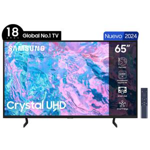 LED 65" Samsung CU7090 Smart TV 4K UHD 2024