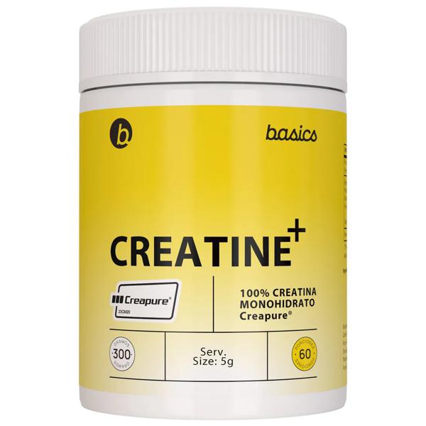 Creatine+ Basics Nutrition - Creatina 100% Creapure Sabor Sin sabor
