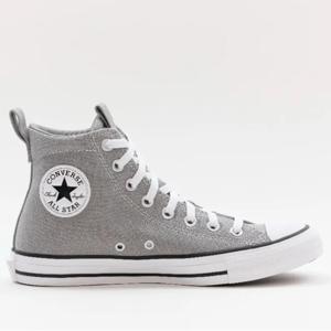 Zapatillas Para Hombre Ajuste Cordones Color Gris Converse
