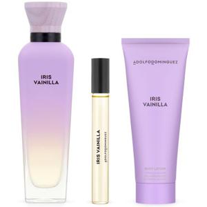 Set Perfume Iris Vainilla EDP Mujer 120ml + EDP 10ml + Loción Corporal 75ml