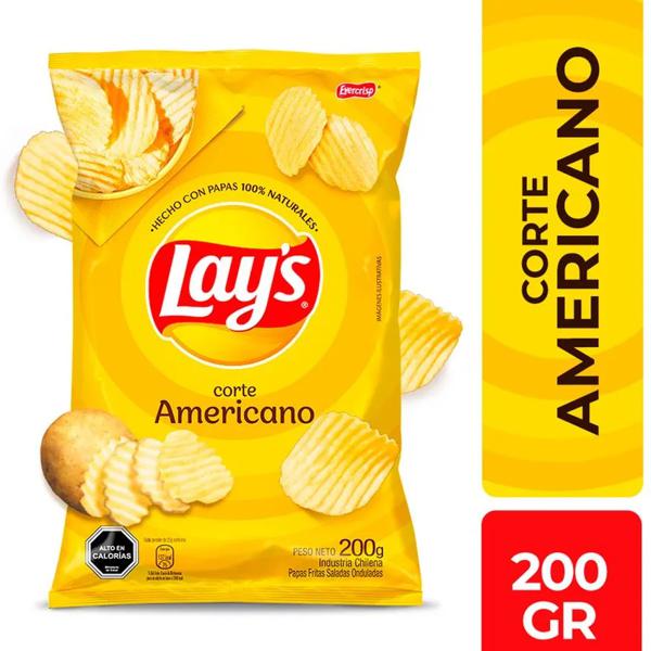 Papas Fritas Lay's Corte Americano 200g